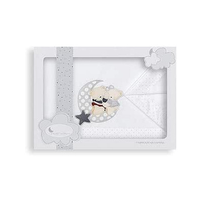 INTERBABY -Sábanas Minicuna Osito Amoroso