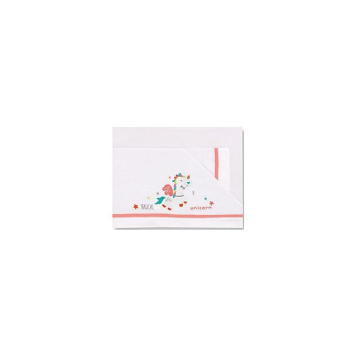 Juego De Sábanas De Franela Para Cuna 100% Algodón Modelo Unicornio Juego De Sábanas De Franela Para Cuna 100% Algodón Modelo Unicornio
