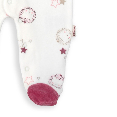 Pijama pelele bebe manga larga abierto delante. Baby Bol