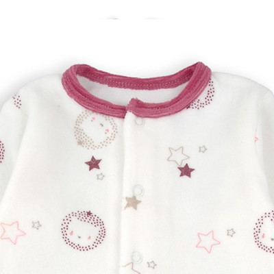 Pijama pelele bebe manga larga abierto delante. Baby Bol