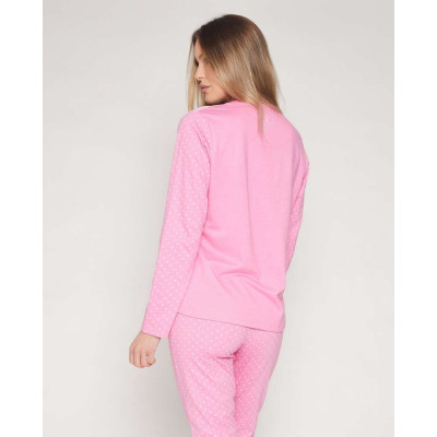 Pijama Invierno | Mujer | 55533-0 | Rosa | Santoro Gorjuss