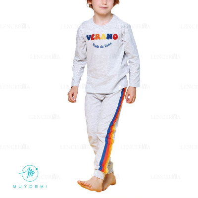 PIJAMA MANGA LARGA UNISEX MUYDEMI