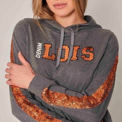 Pijama mujer sportwear con lentejuelas Lois