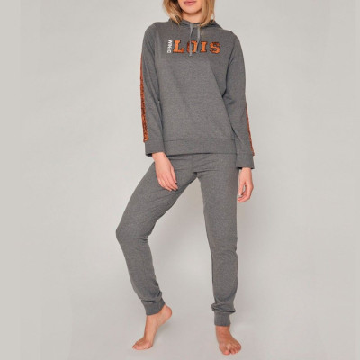 Pijama mujer sportwear con lentejuelas Lois