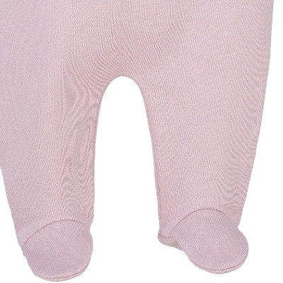 Pijama pelele niña primera puesta CALAMARO perrito rosa nude