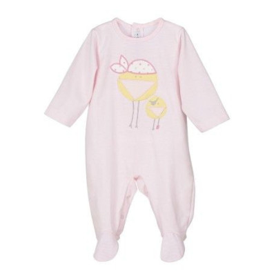 Pelele largo para bebé Pollito-32373-Calamaro Baby