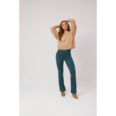 YSABEL MORA - Leggings jaspe green