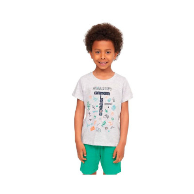 Pijama infantil tirantes algodón estampado gamer | MUYDEMI