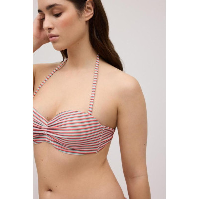 BIKINI BANDEAU PUSH-UP COPA C