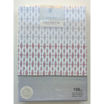 Juego Sábanas Coralina Premium Trovador