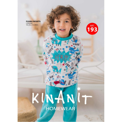 Pijama niño kinanit