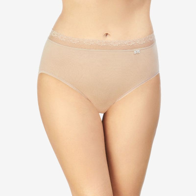 Braguita midi de algodón sin costuras