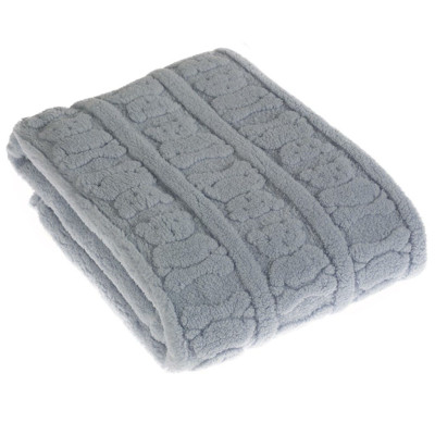 Manta bebe coralina de ositos en relieve Gamberritos