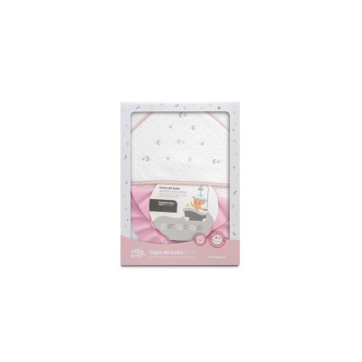 Capa de Baño Estrella Luna Multicolor + Gorro de Interbaby