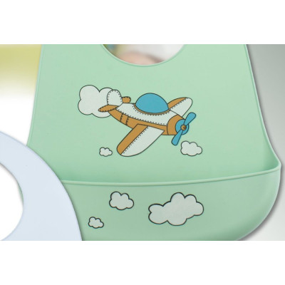 Babero silicona Gamberritos ESTAMPADO