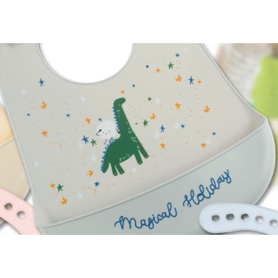 Babero silicona Gamberritos ESTAMPADO
