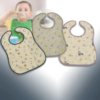 Babero Infantil 26x35 Ribeteado