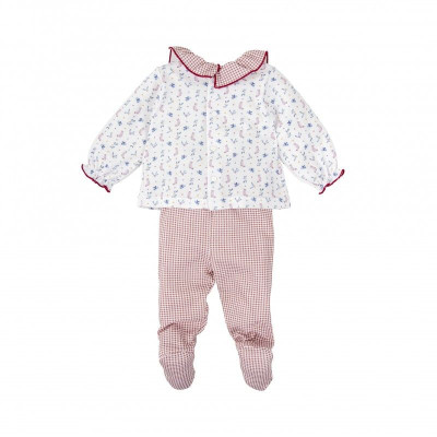 CONJUNTO POLAINA BEBE NIÑA NEVADA
