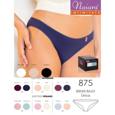 BIKINI BAJO LISO NAIARA 875
