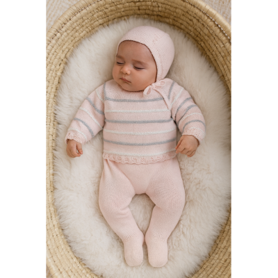 Conjunto bebe lana