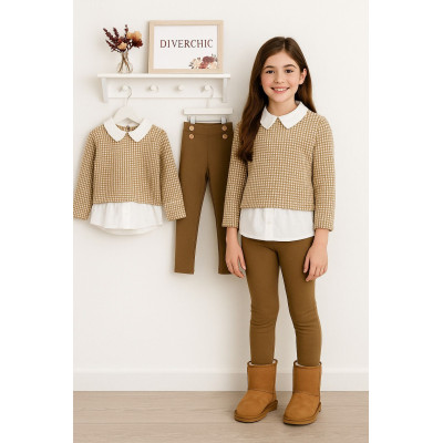 Conjunto leggins  niña