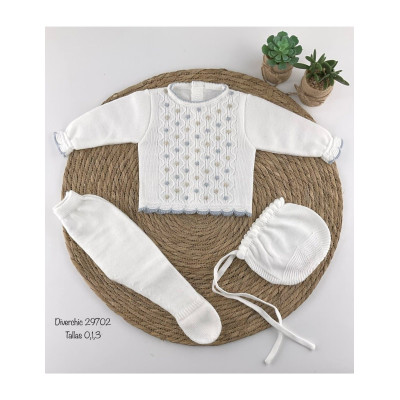 CONJUNTO BEBE LANA DIVERCHIC