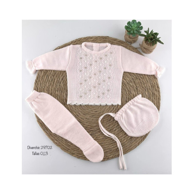 CONJUNTO BEBE LANA DIVERCHIC