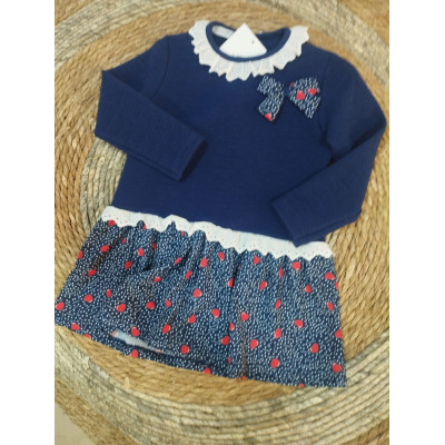 Vestido alma lazo corazones