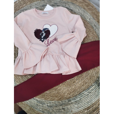 Conjunto alma corazon love