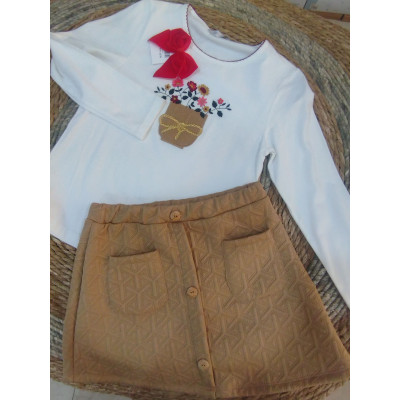 Conjunto diverchic flores