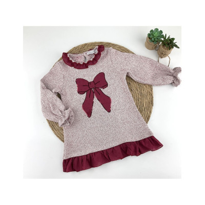 VESTIDO NIÑA ALMA LAZO 7035