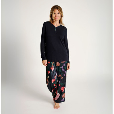 Pijama mujer Flor de noche