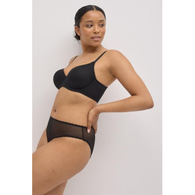 CONJUNTO SUJETADOR CAPACIDAD CON ARO CON RELLENO Y BRAGA MIDI 10790
