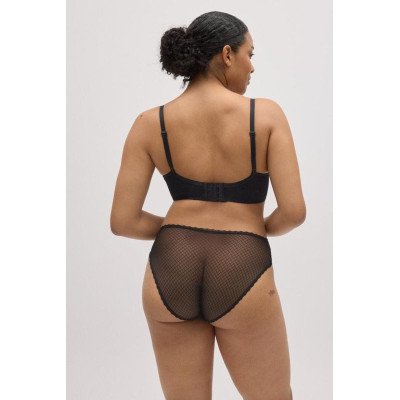 CONJUNTO SUJETADOR CAPACIDAD CON ARO CON RELLENO Y BRAGA MIDI 10790