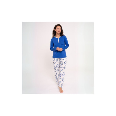 Pijama señora muydemi manga larga