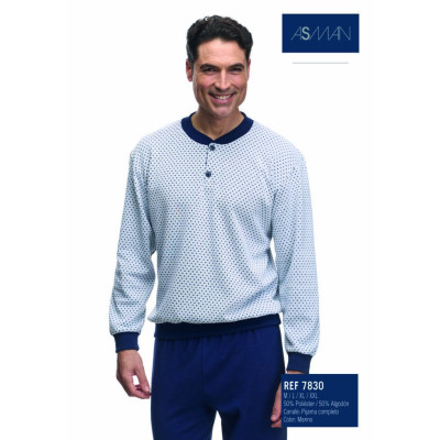 Pijama hombre asman 7830