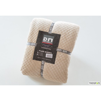 Manta Plaid DN 160-220 Sedalina/Sherpa Borreguito Kubic