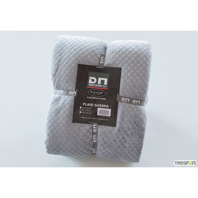 Manta Plaid DN 160-220 Sedalina/Sherpa Borreguito Kubic
