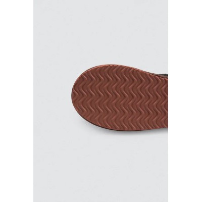 Zapatillas de casa cuadros con pelo