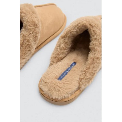 Zapatillas básicas con pelo
