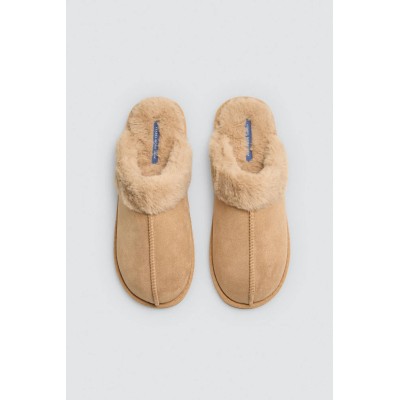 Zapatillas básicas con pelo