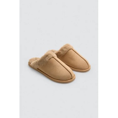 Zapatillas básicas con pelo