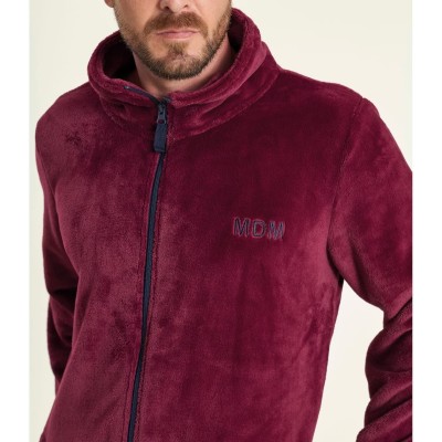 Bata hombre muydemi burdeos