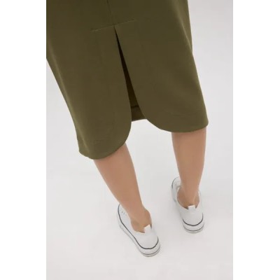 Falda midi fluida 70677