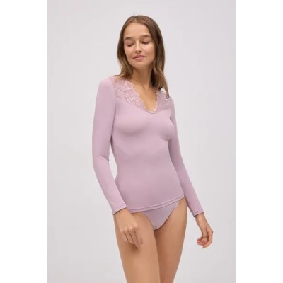 Camiseta manga larga fina