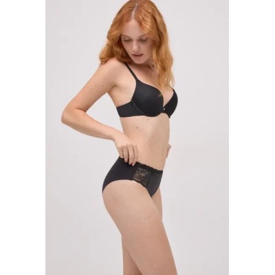 Braga midi elástica con encaje