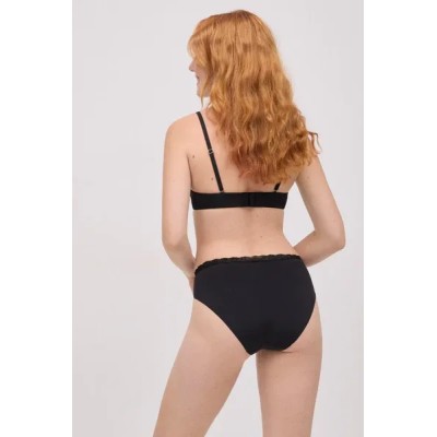 Braga midi elástica con encaje