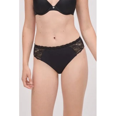 Braga midi elástica con encaje