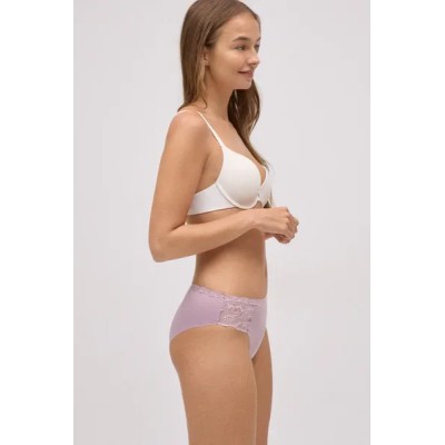 Braga midi elástica con encaje