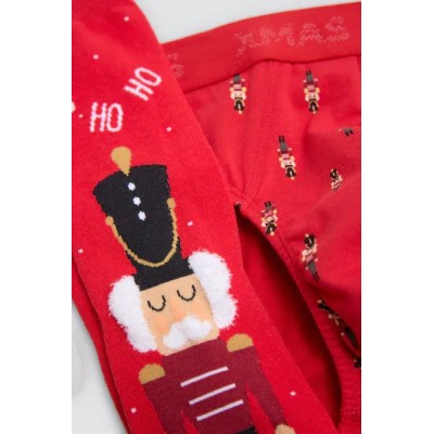 Pack slip y calcetines Navidad